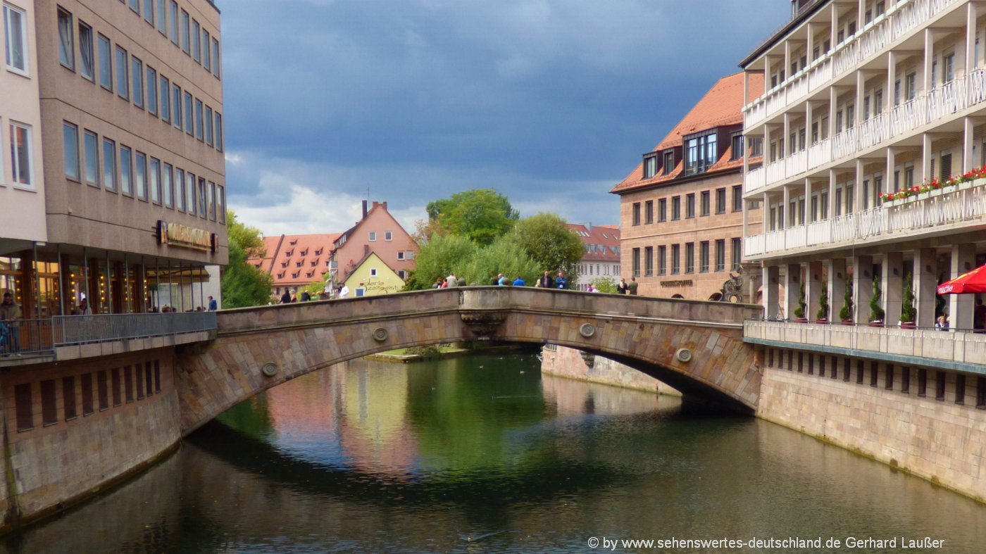 Nürnberg Sehenswürdigkeiten der Innenstadt Ausflugsziele Umgebung